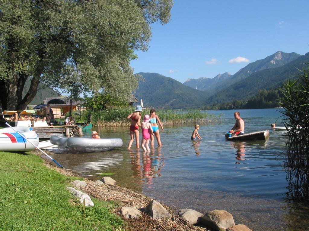 Ferienhof Neusacher Moser Weissensee Exterior photo
